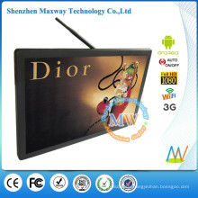 21.5 inch android OS network wifi lcd monitor for advertising